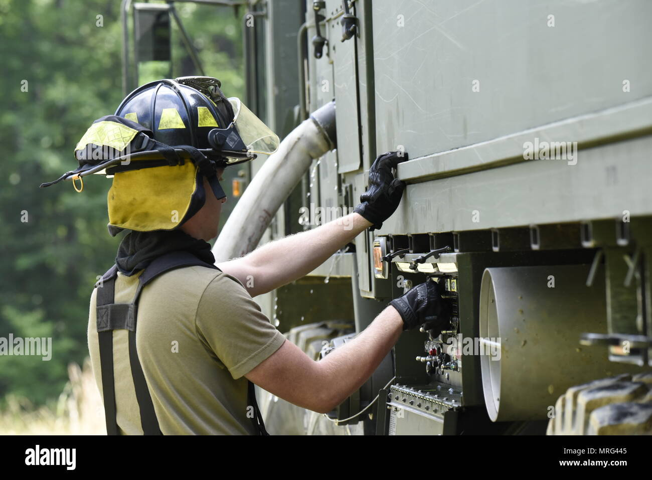 Fire hose pressure testing hi-res stock photography and images - Alamy