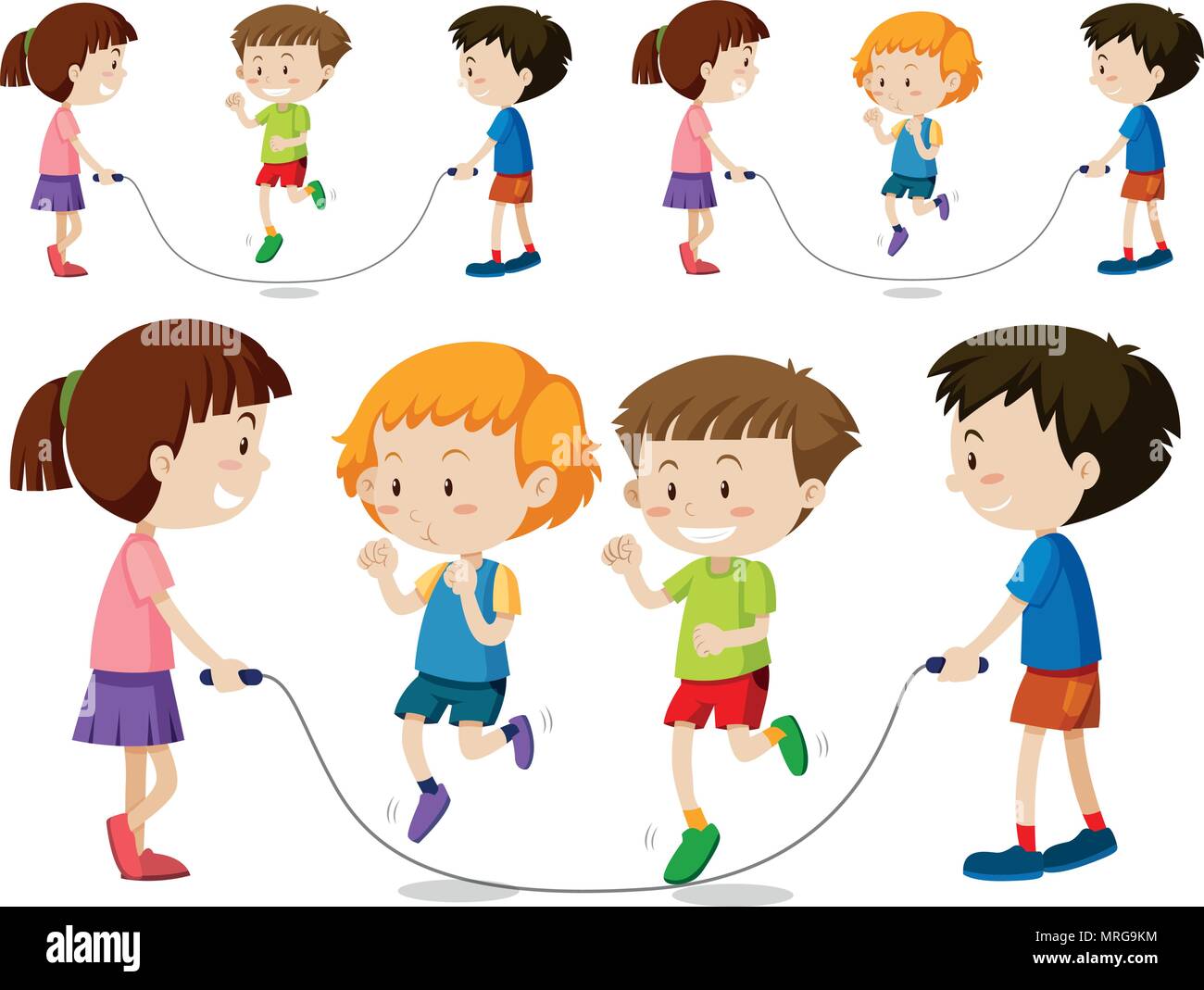 Jump rope drawing icon hires stock photography and images Alamy