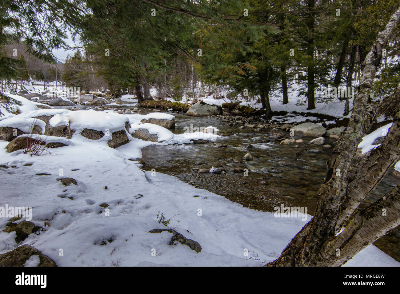 Ausable River in Keene, NY Stock Photo Alamy