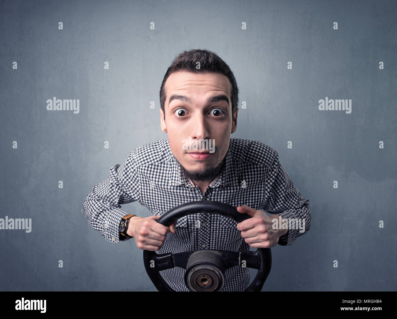 Pilot hands on steering wheel hi-res stock photography and images - Alamy