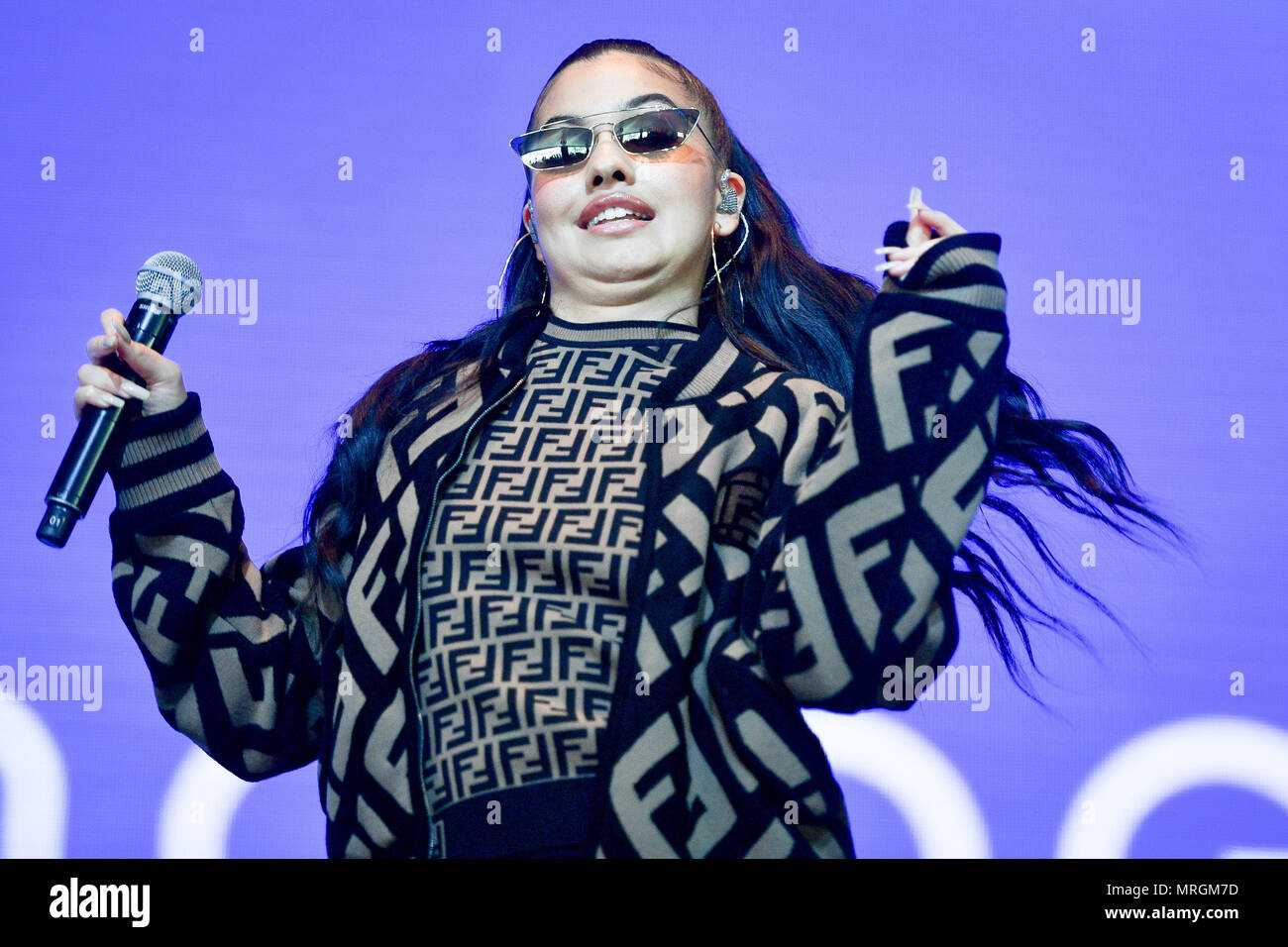 Mabel Live Performance Mabel performs during the first day of BBC Radio 1's Biggest Weekend at ...