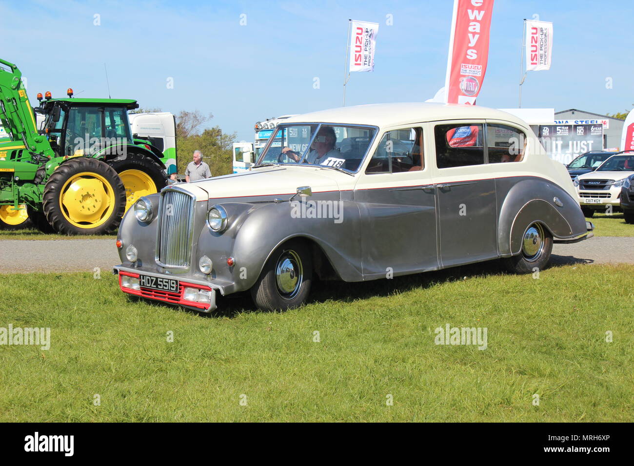 Classic Car Show Llandudno Wales Stock Photo Alamy