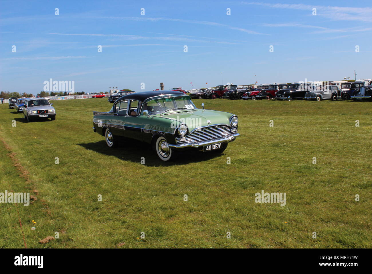 Classic Car Show Llandudno Wales Stock Photo Alamy
