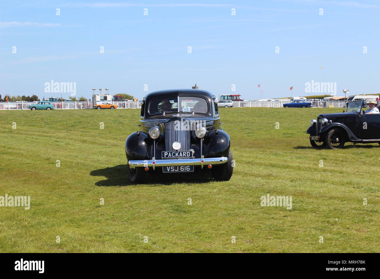 Classic Car Show Llandudno Wales Stock Photo Alamy