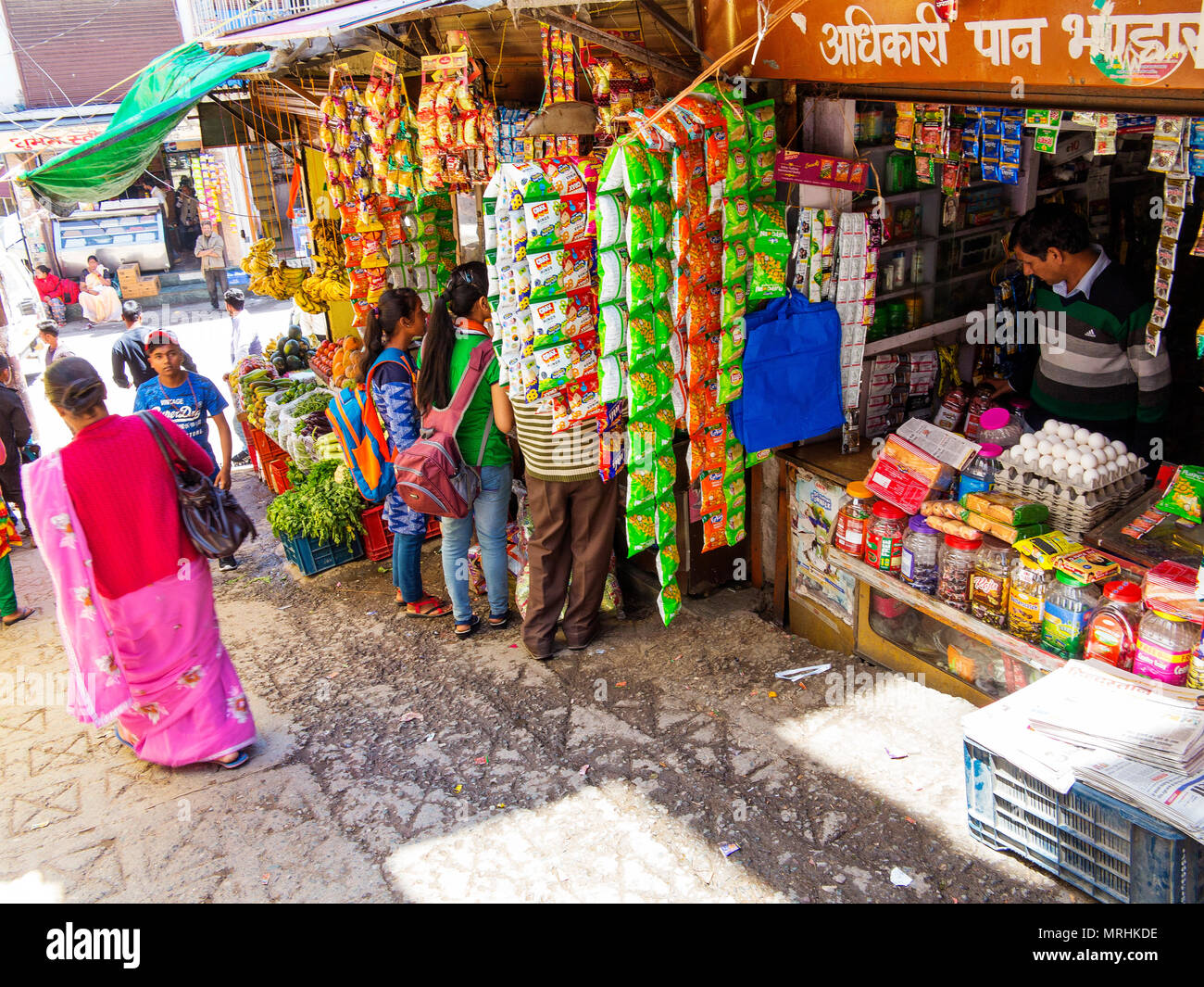 Almora market hires stock photography and images Alamy