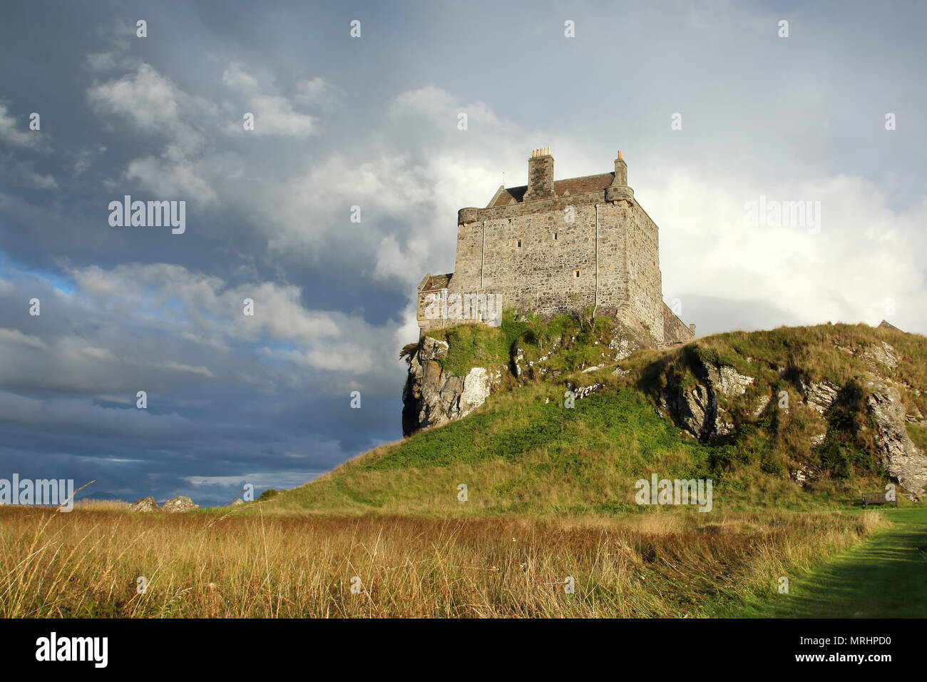 Duart castle , Isle of Mull Scotland Stock Photo Alamy