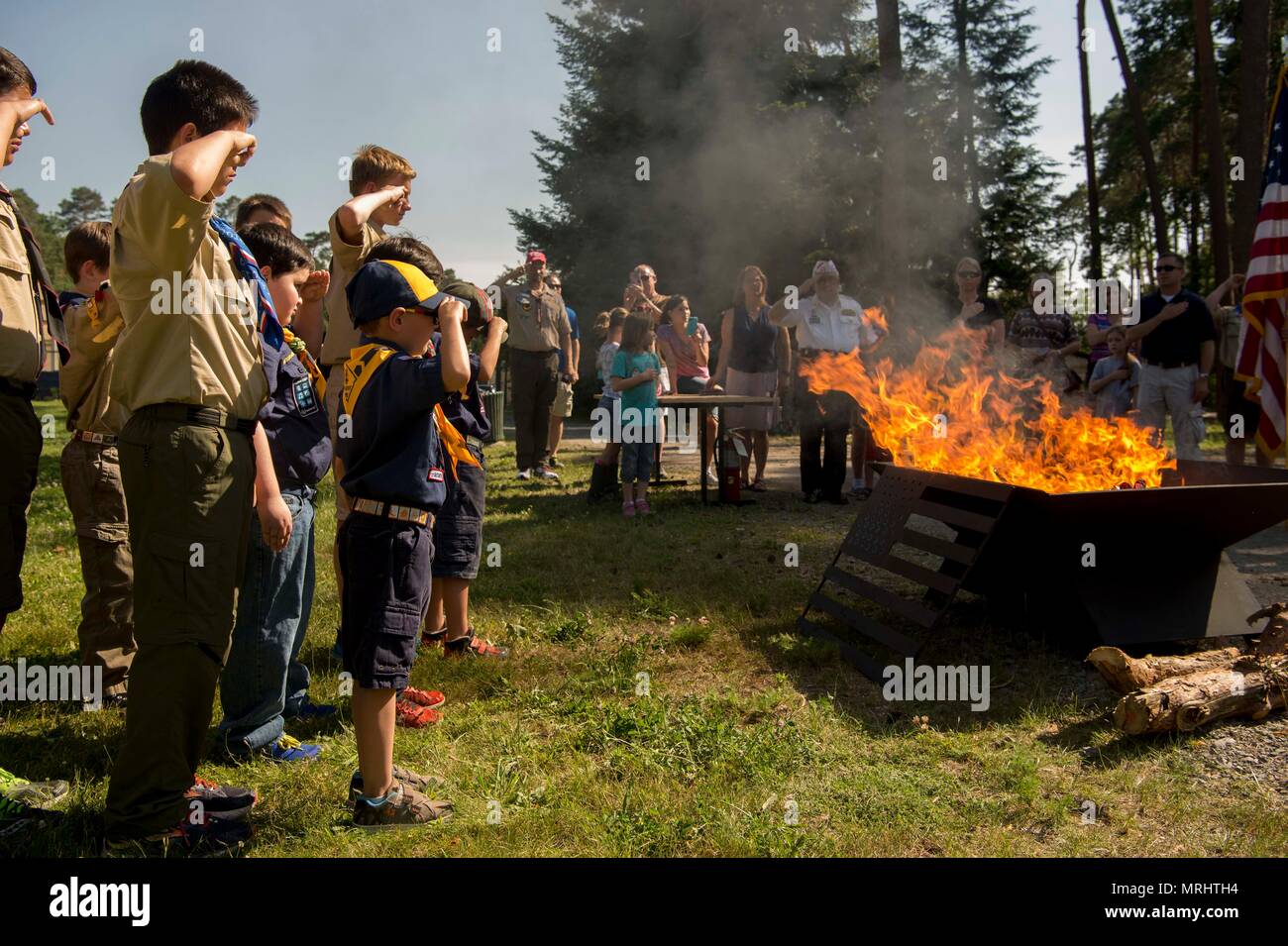 Children of Ramstein personnel who are members of the Boy Scouts of ...