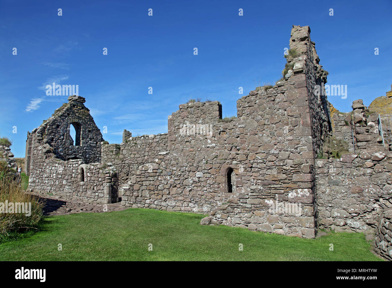 Dunnottar Castle In Aberdeen, Scotland Stock Photo - Alamy