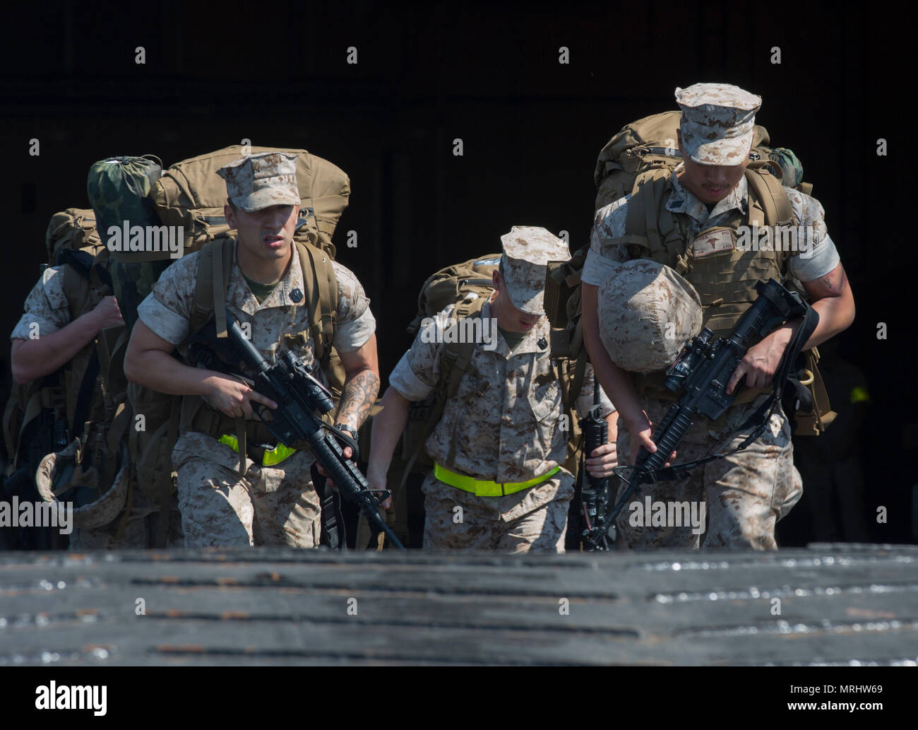 DARWIN, Australia U.S. Marines and sailors with Headquarters, 4th