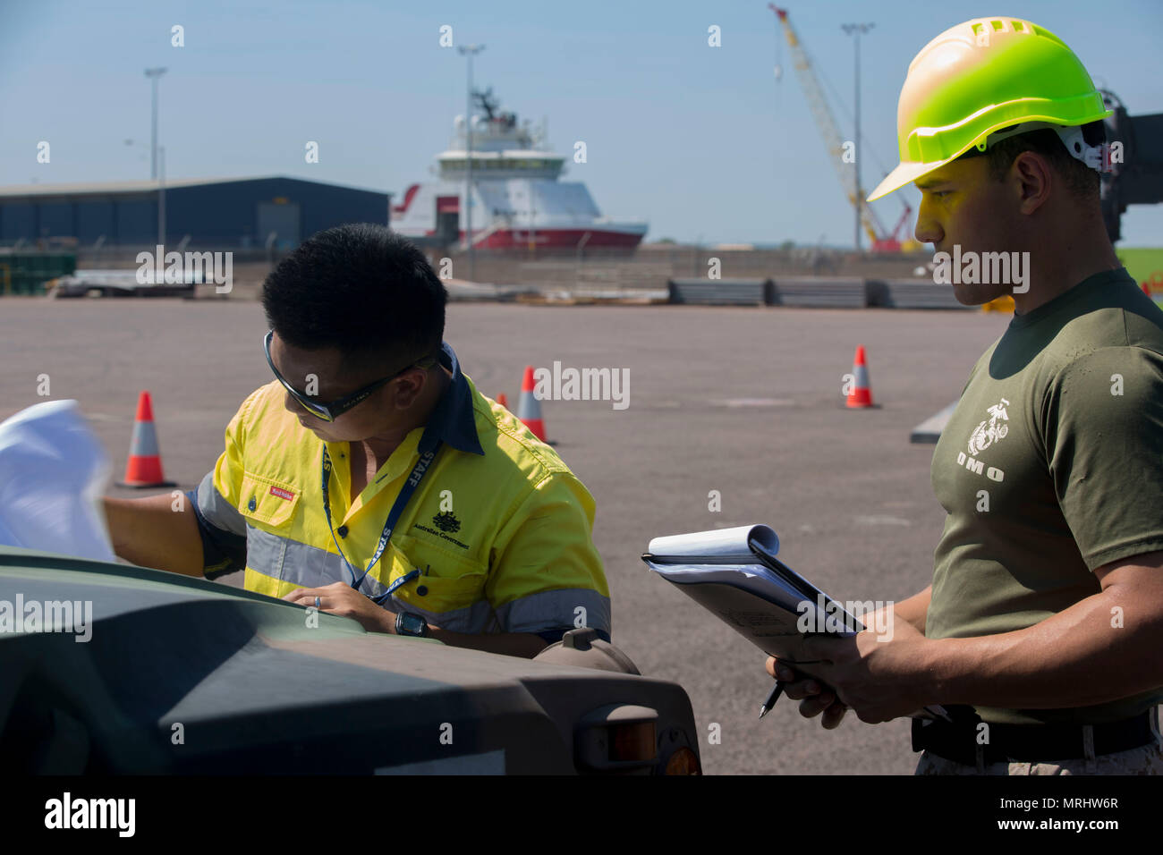 DARWIN, Australia U.S. Marine Corps Sgt. Robert Narvaiz, Forward