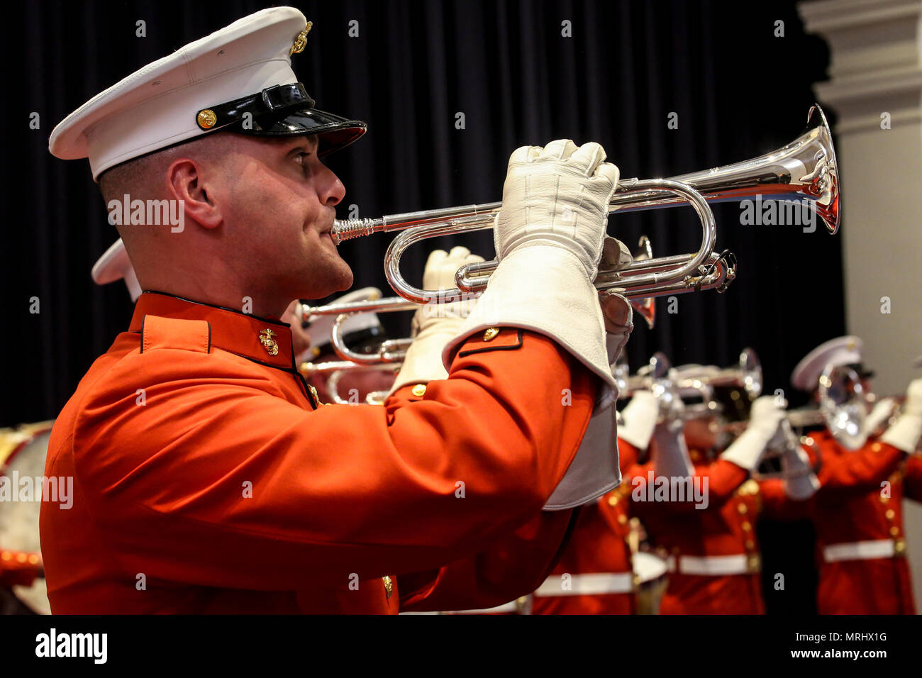 Sergeant Benjamin J. Aird, musician, “The Commandant’s Own” the U.S