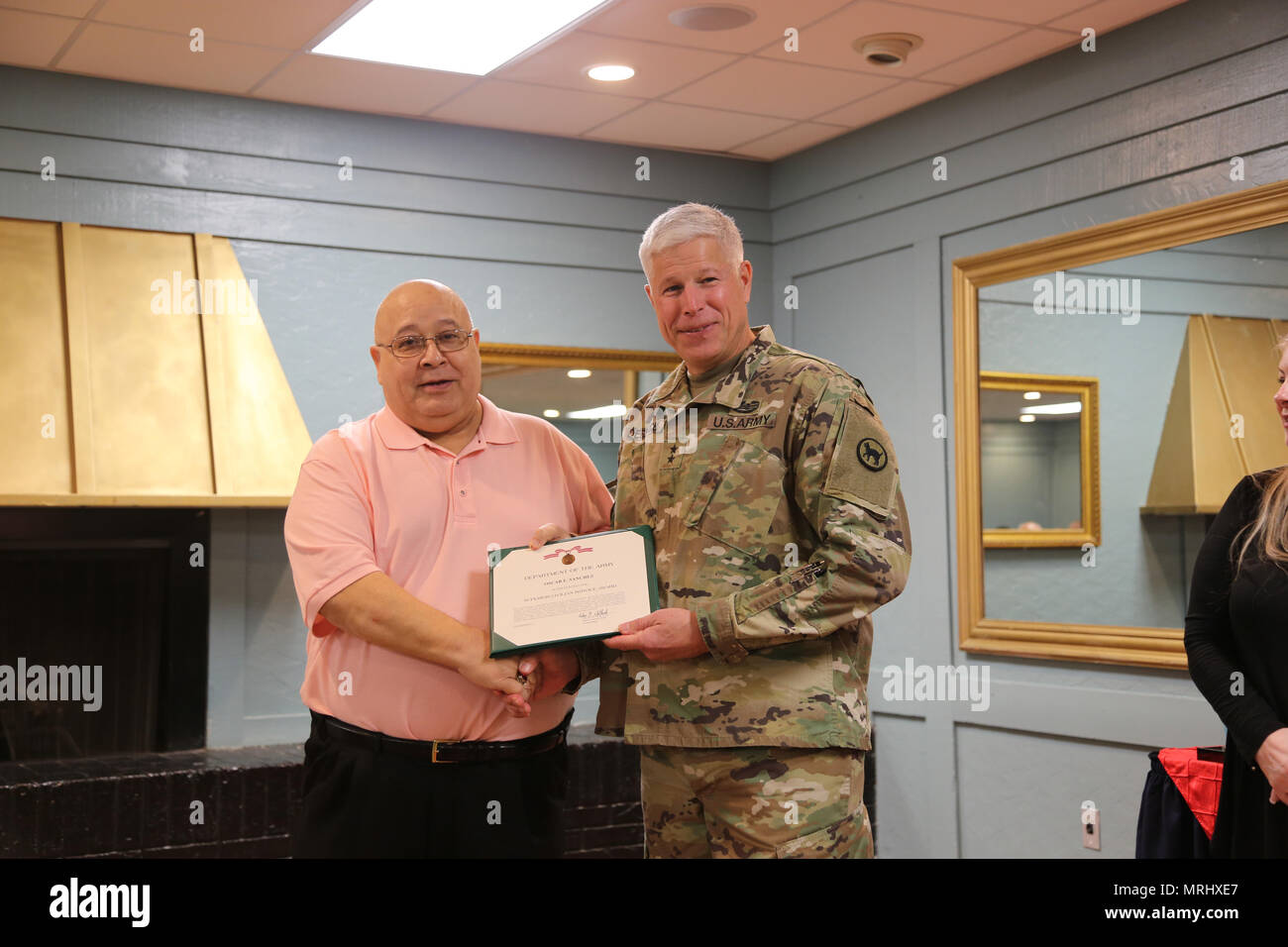 Oscar Sanchez Receives His Award For Nearly 50 Years Of Combined 