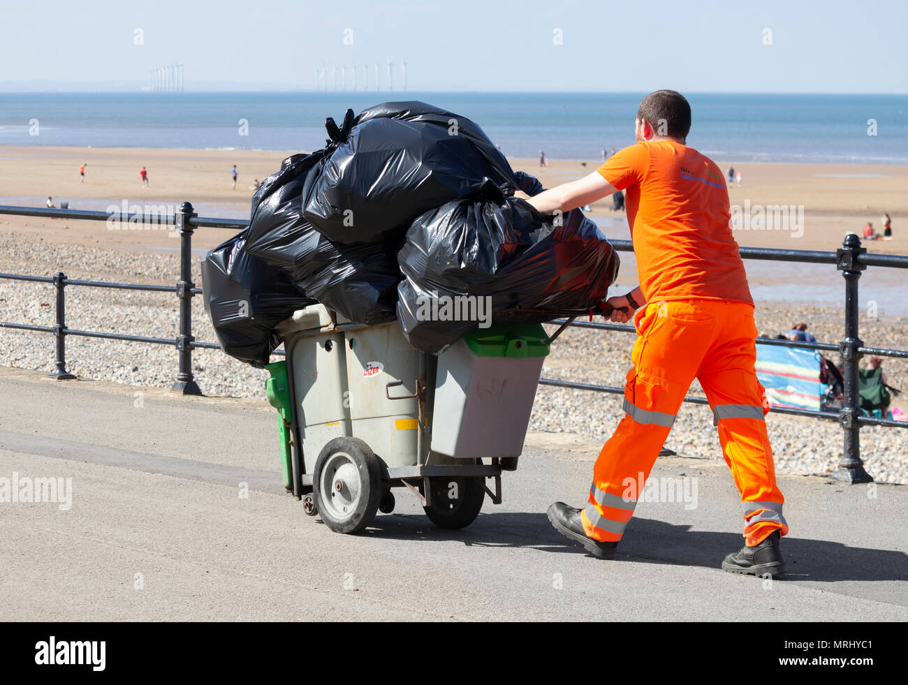 Emptying rubbish bins hires stock photography and images Alamy