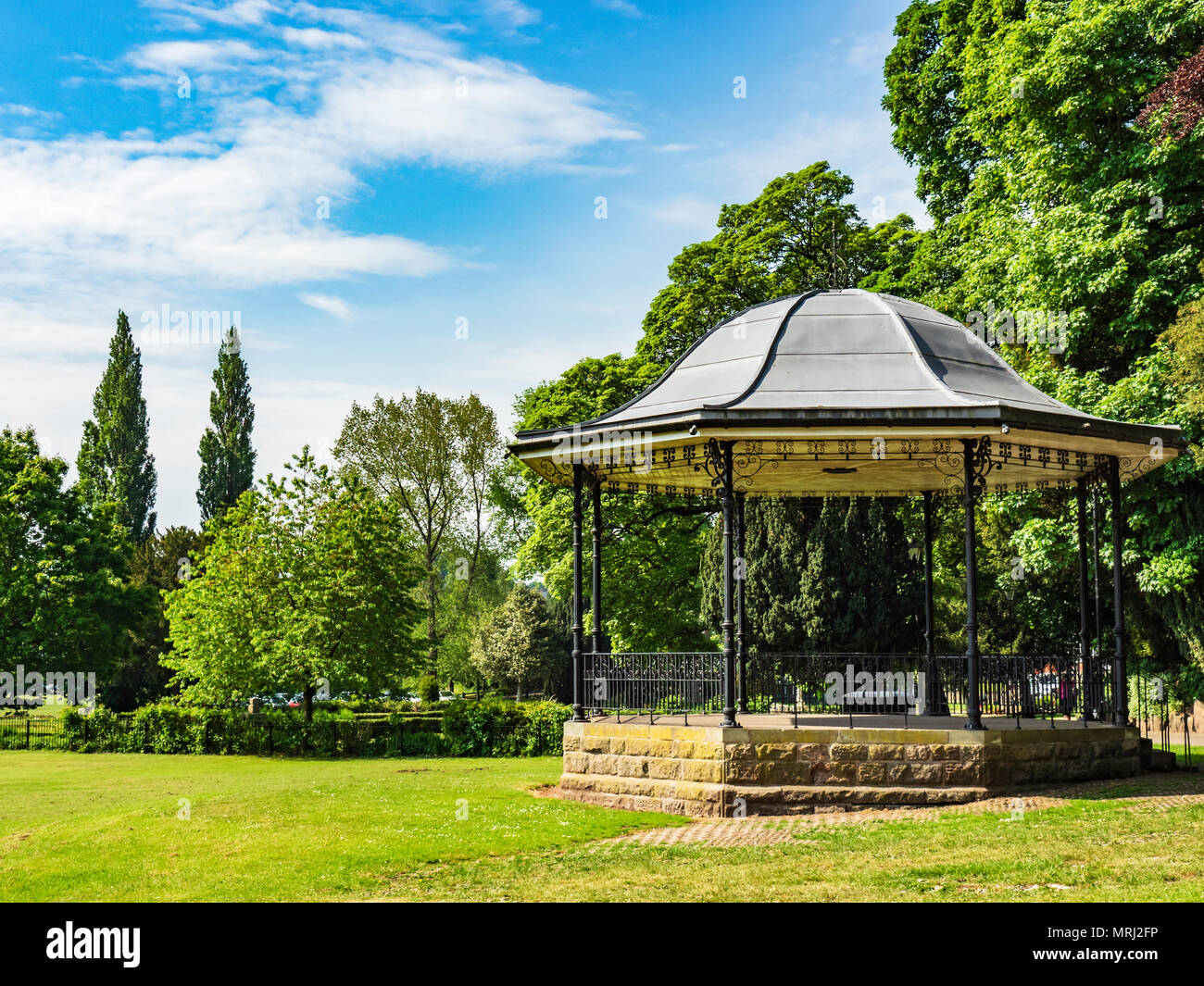 Congleton Park, Cheshire UK Stock Photo