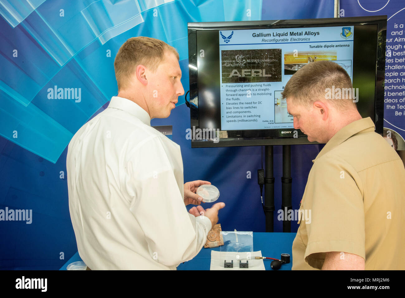 Dr. Chris Tabor, research scientist with the Air Force Research ...