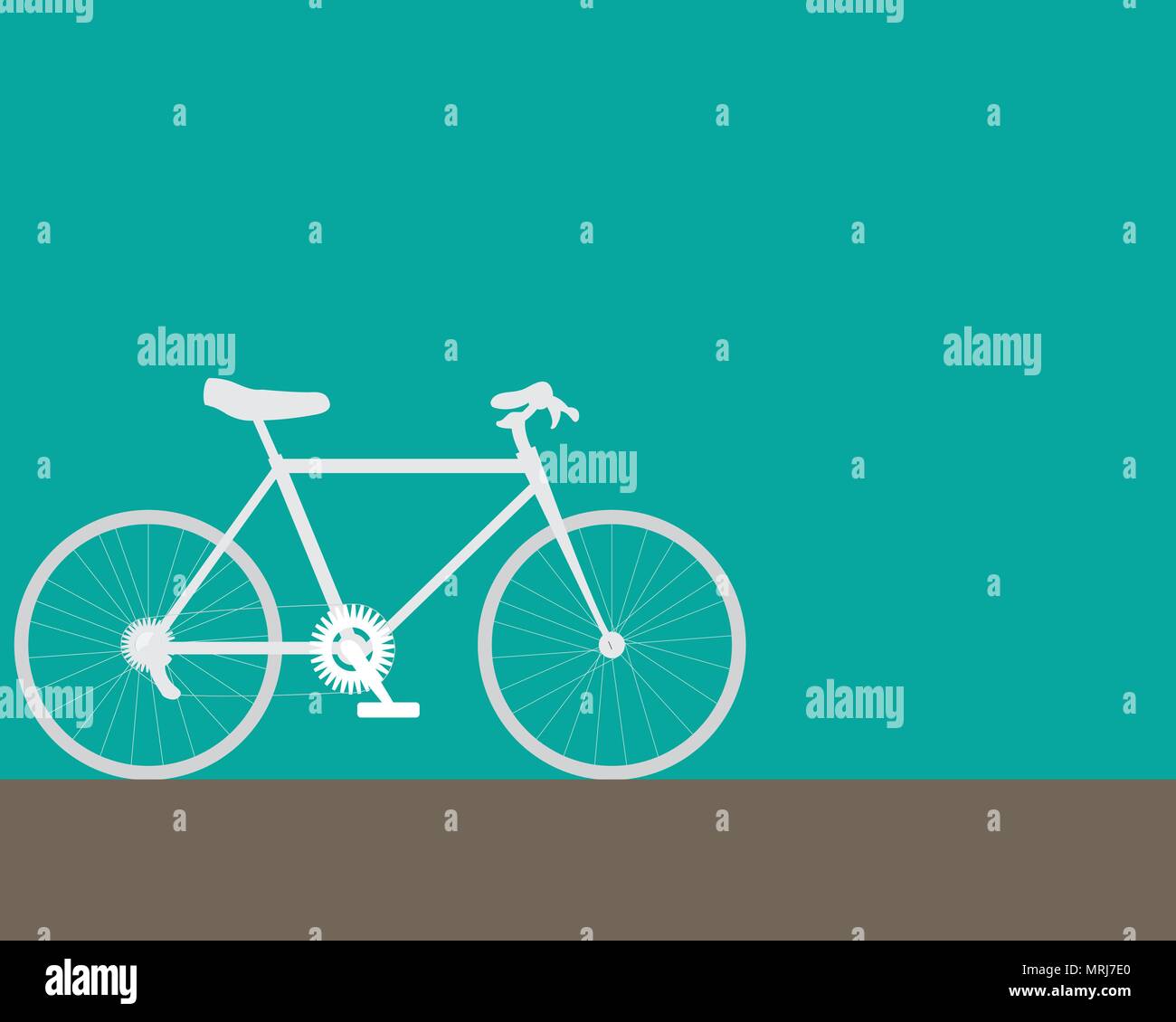 bicycle vector color background Stock Vector Image & Art - Alamy