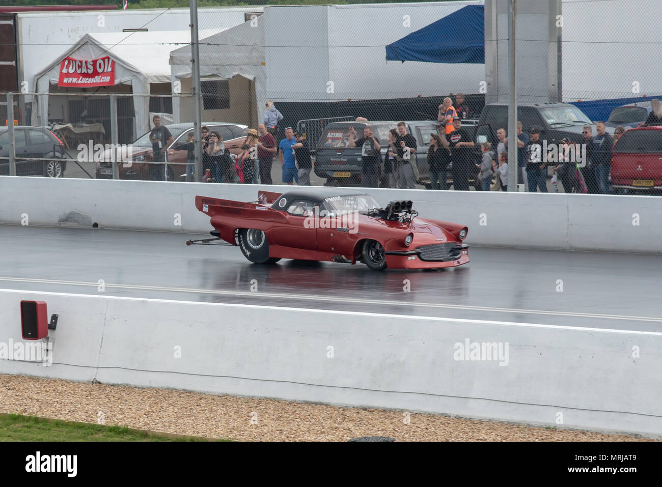 Santa Pod The Main Event Stock Photo Alamy