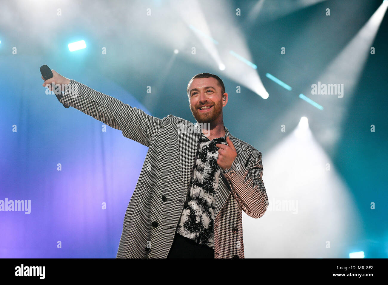 Sam Smith performs during the first day of BBC Radio 1's Biggest ...