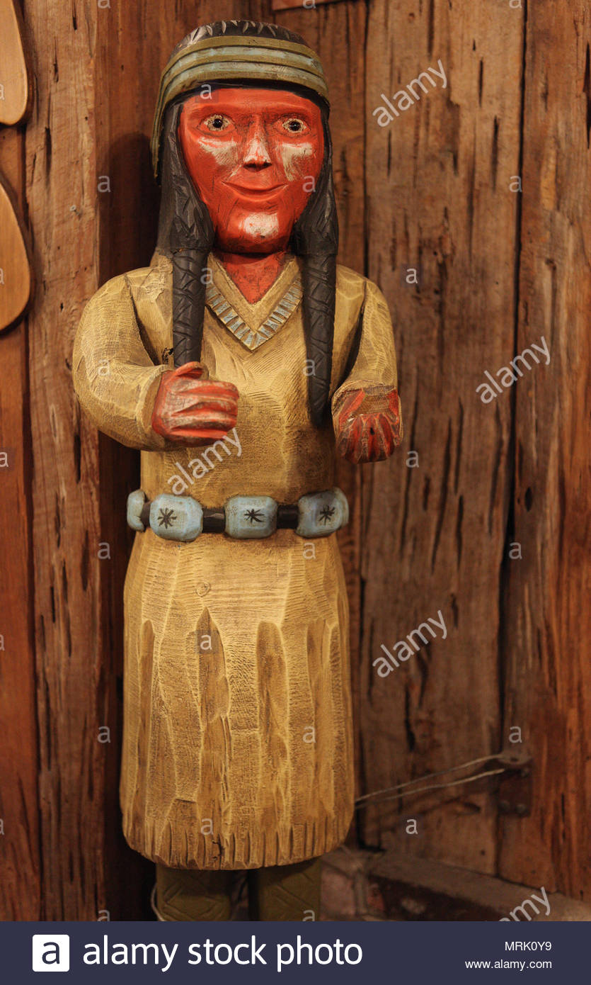 Cigar Store Indian Stock Photos & Cigar Store Indian Stock Images
