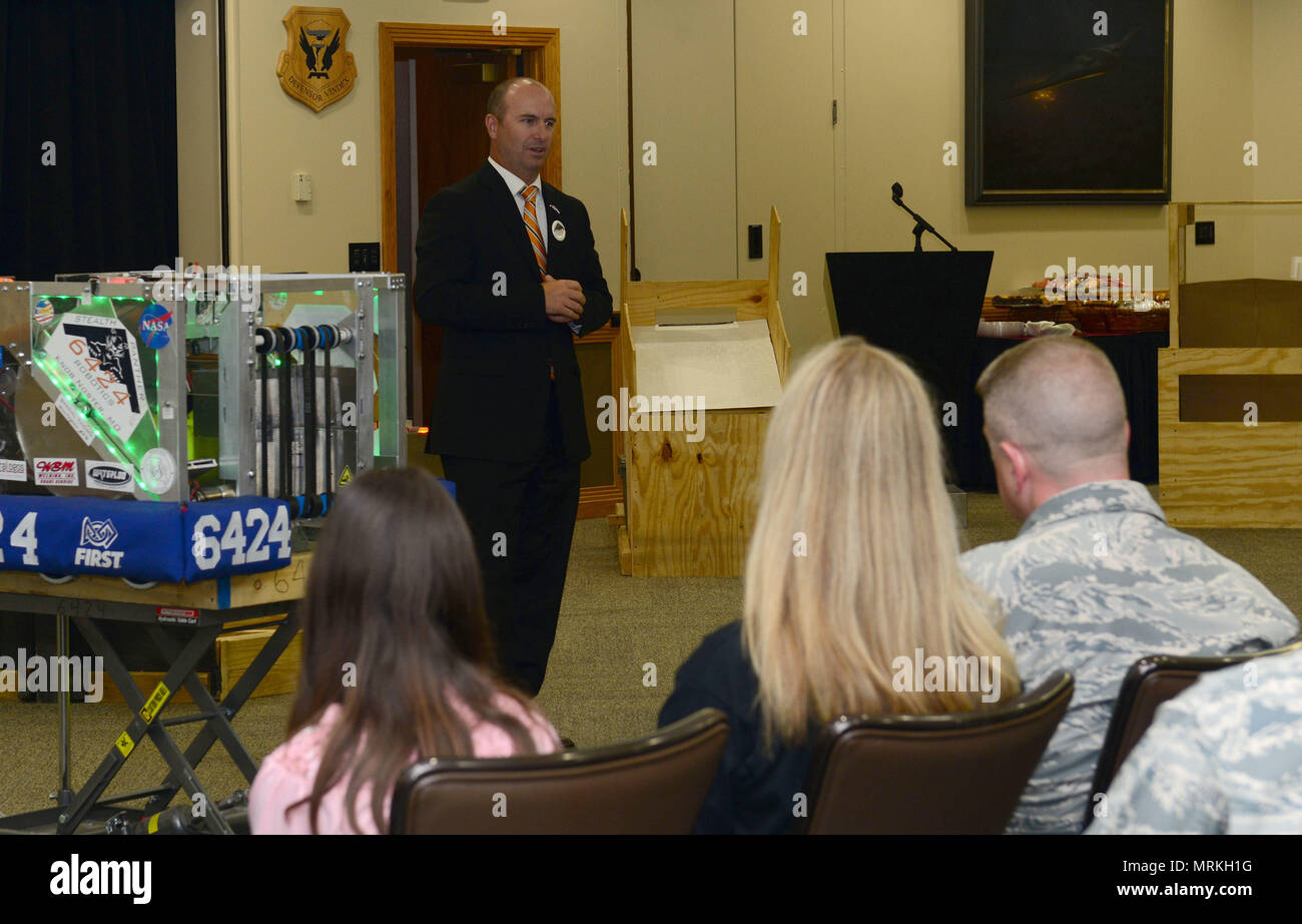 Jared Wheeler, the Knob Noster school district superintendent, speaks