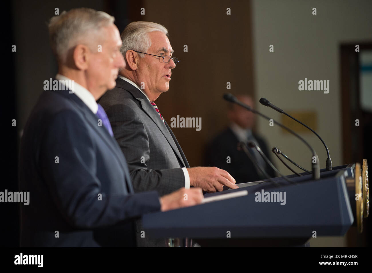 Secretary of State Rex Tillerson and Secretary of Defense Jim Mattis