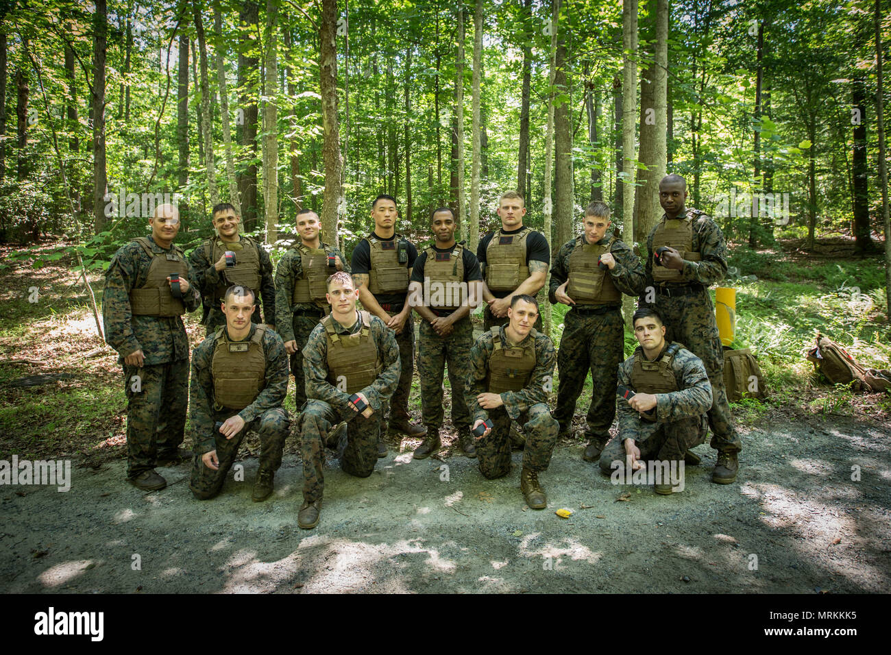 U.S. Marine Corps Martial Arts Instructor Trainers (MAITs) and their U.S. Marine Corps Martial Arts Instructor Trainers (MAITs) and their