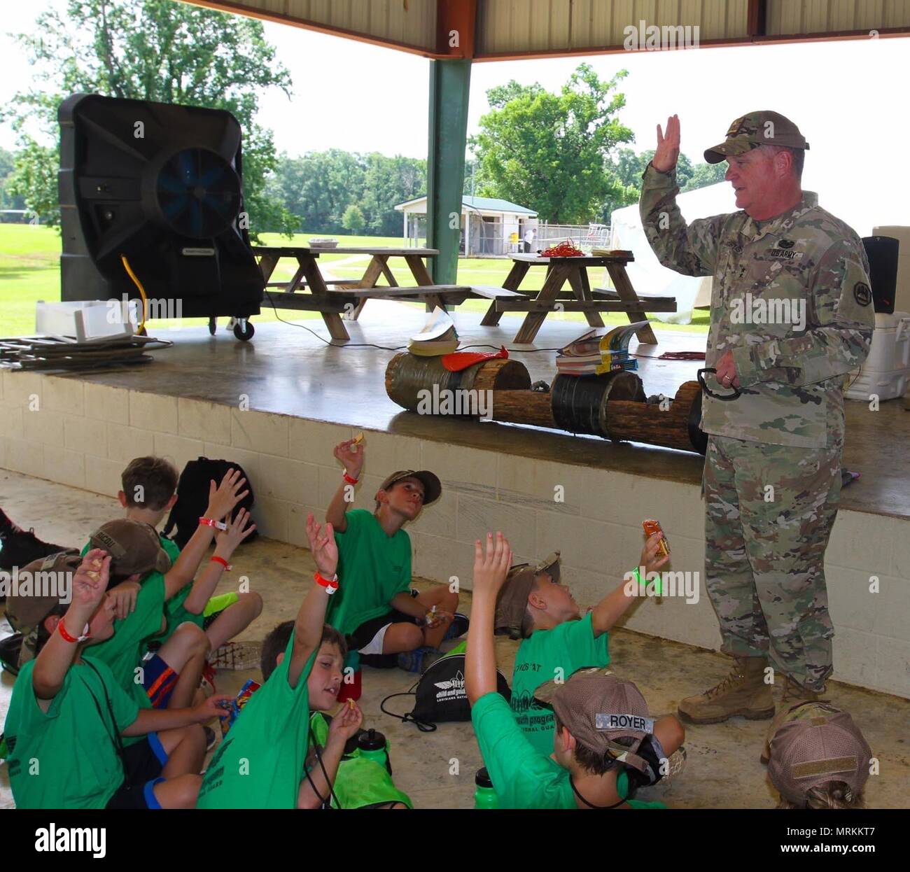 Maj. Gen. Glenn H. Curtis, adjutant general of the Louisiana National