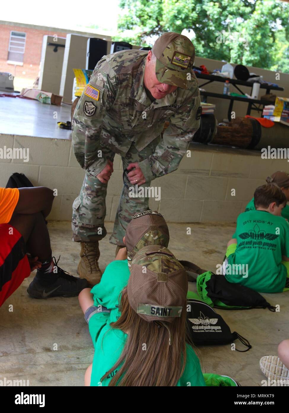 Maj. Gen. Glenn H. Curtis, adjutant general of the Louisiana National