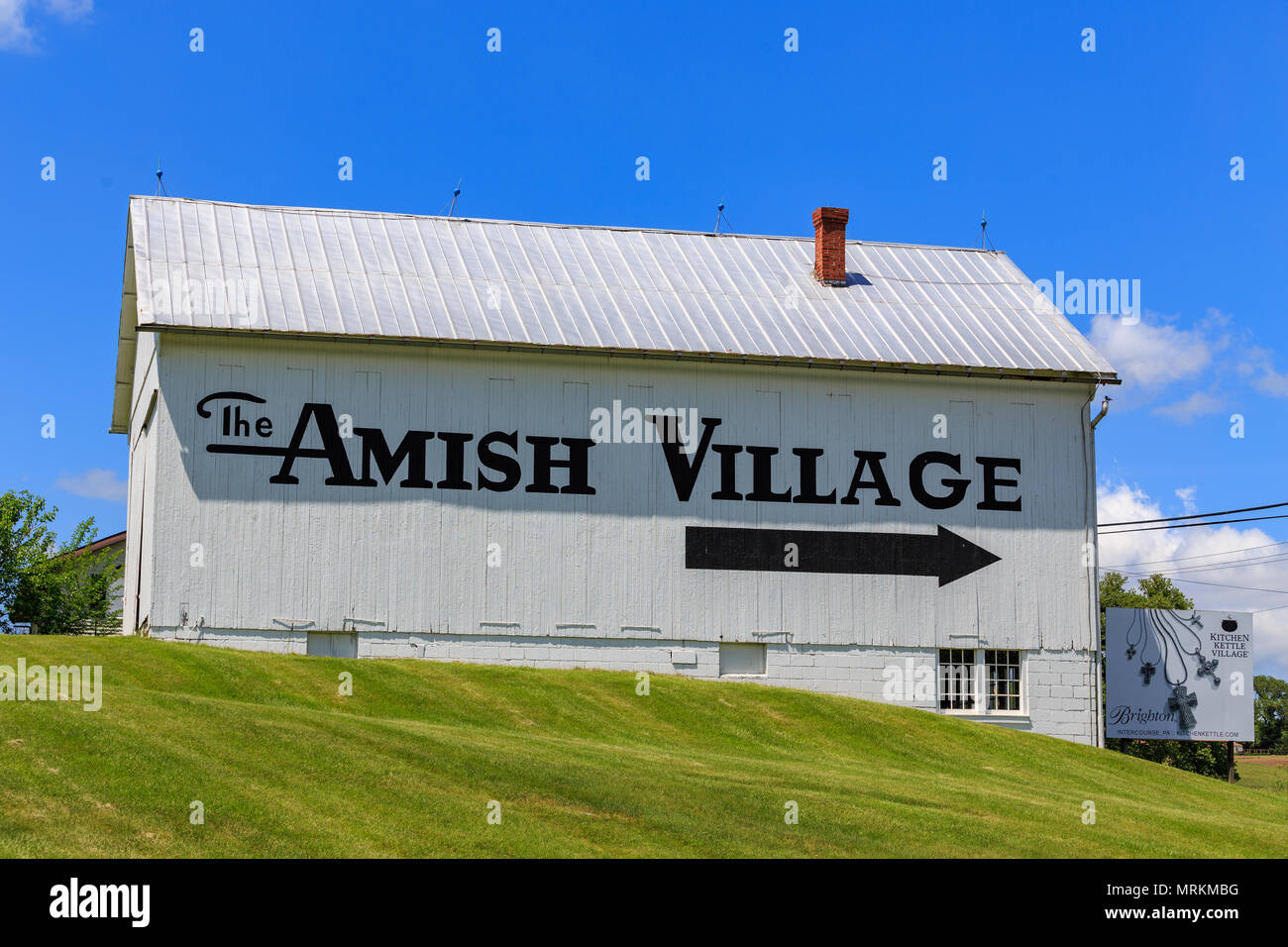Strasburg Pa Usa May 23 2018 A Large Directional Sign