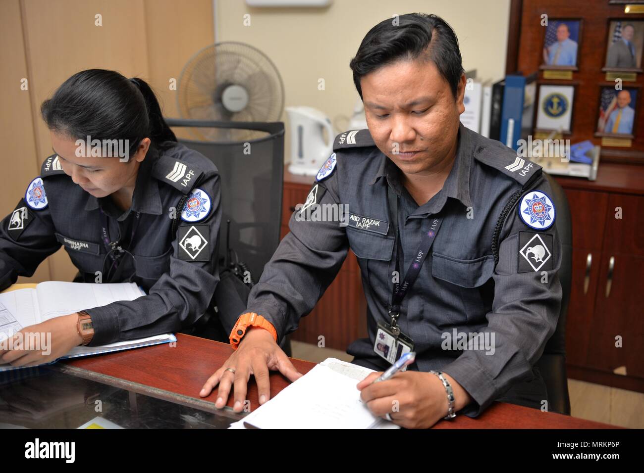 Singapore Installations Auxiliary Police Force (IAPF) officer, Corporal