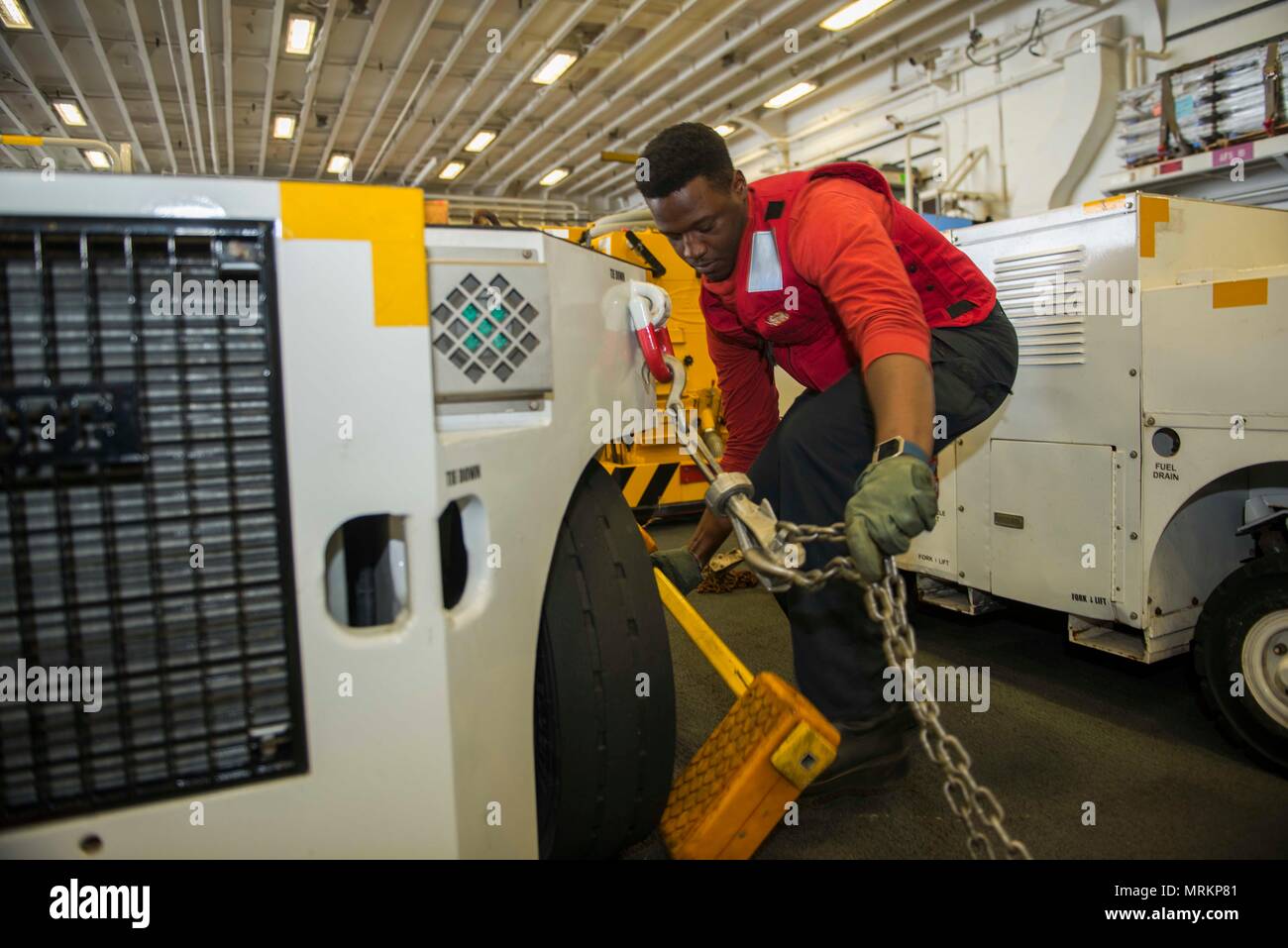 Shipboard tow tractor hi-res stock photography and images - Alamy