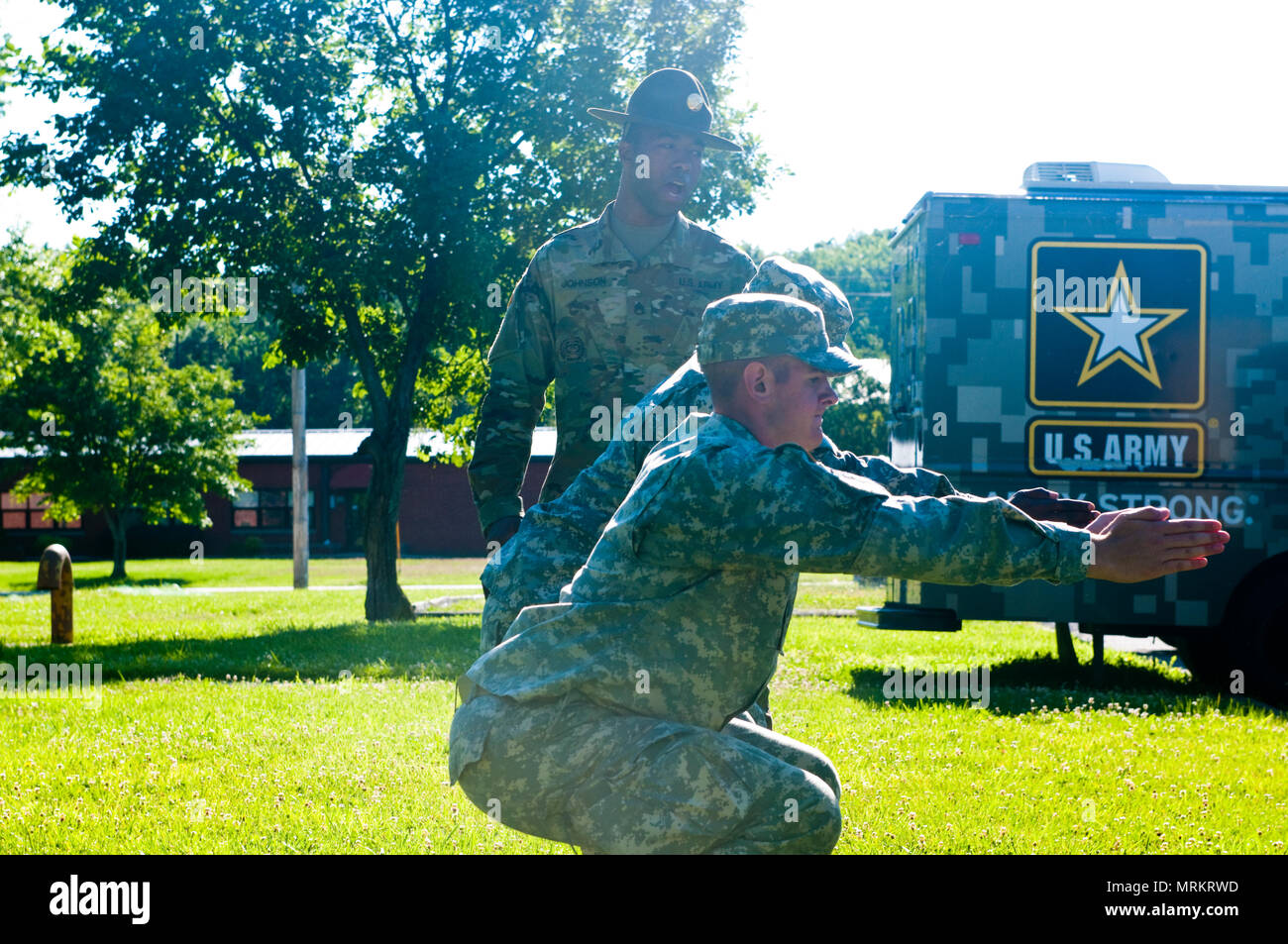 Basic Camp at Fort Knox, Kentucky on June 7, 2017 included corrective ...