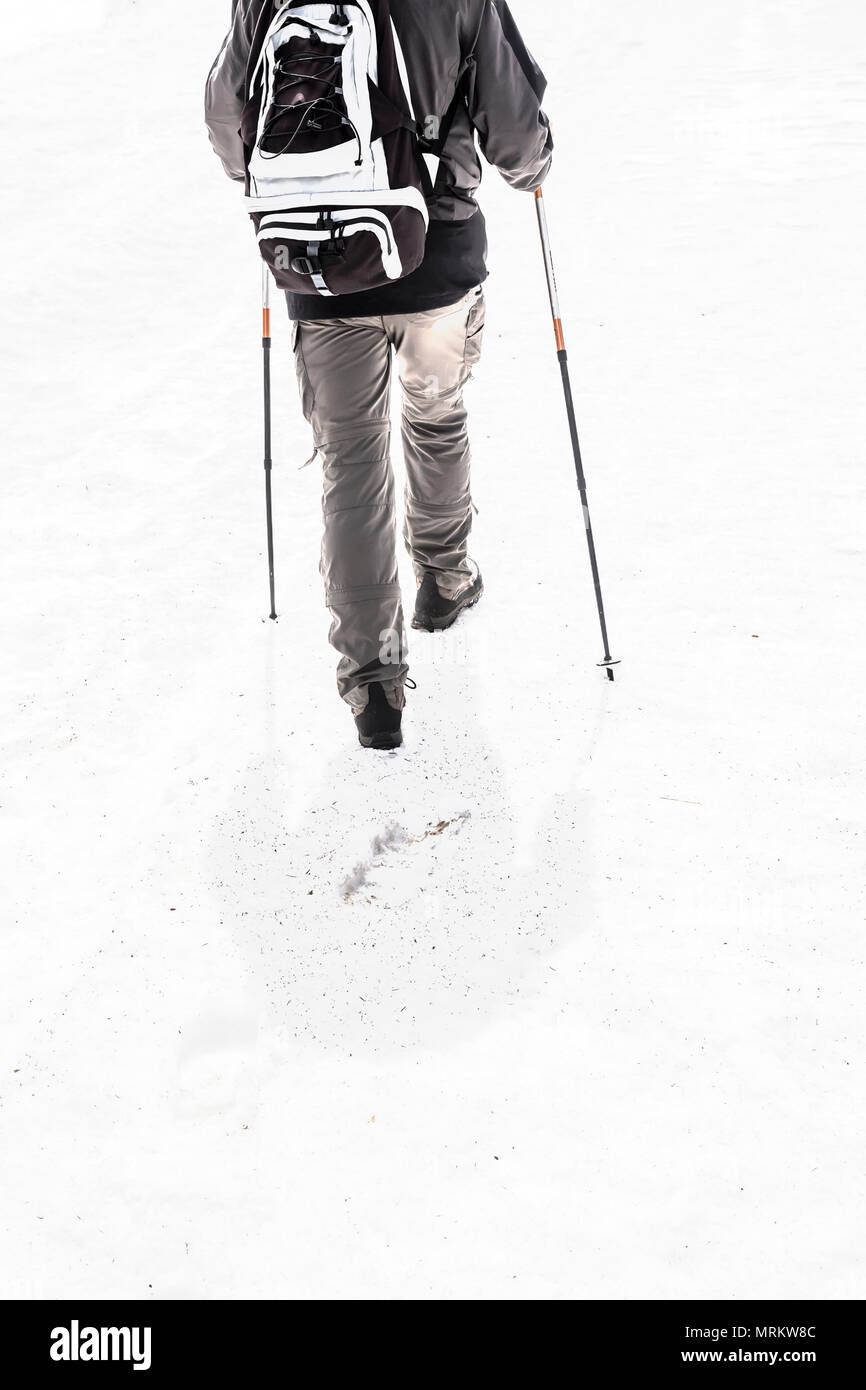 snow trekking equipment
