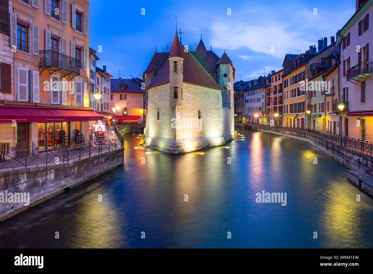 Annecy, called Venice of the Alps, France Stock Photo - Alamy