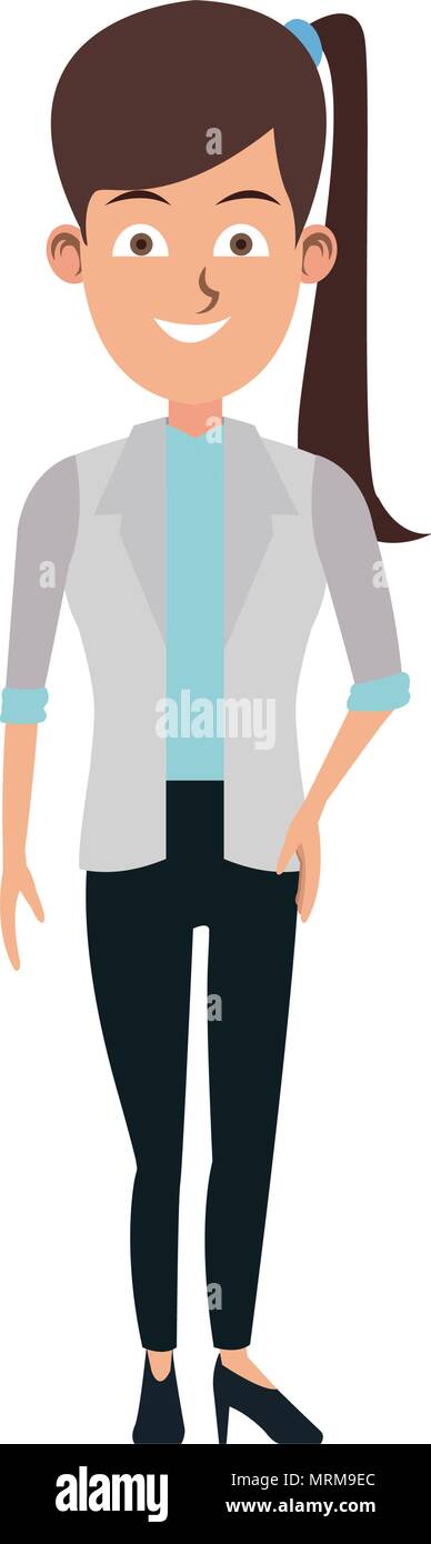 Executive business woman cartoon Stock Vector Image & Art - Alamy