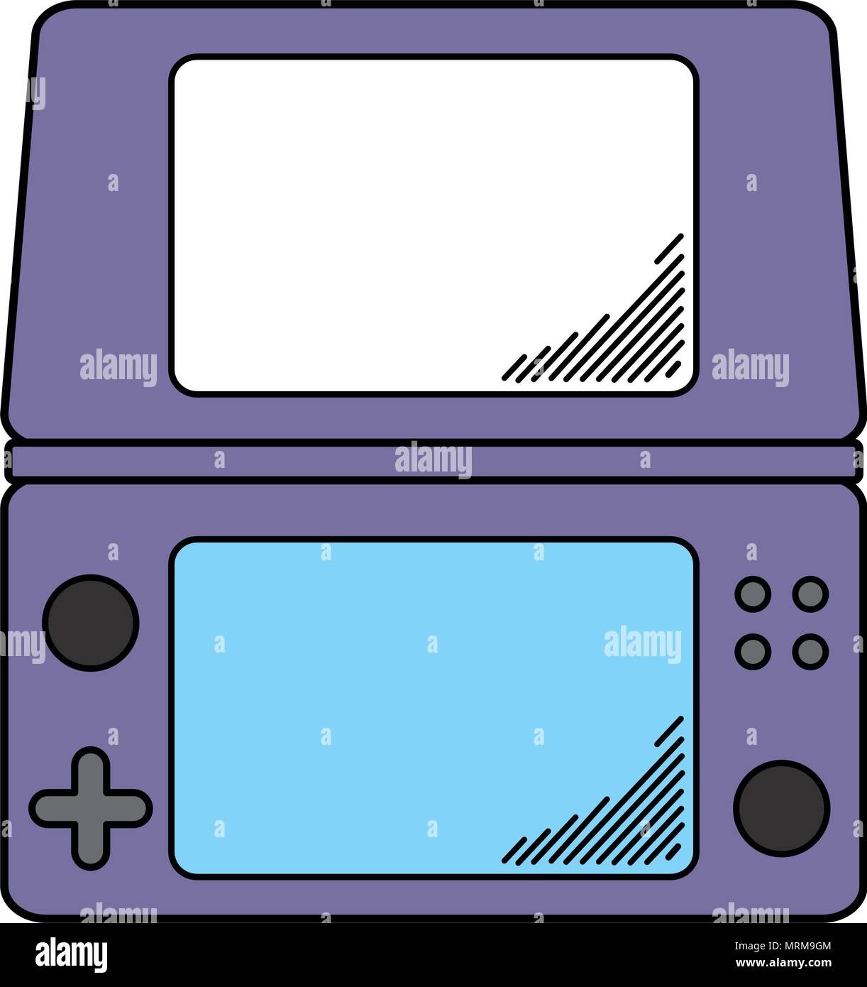 Handheld electronic games Stock Vector Images - Alamy