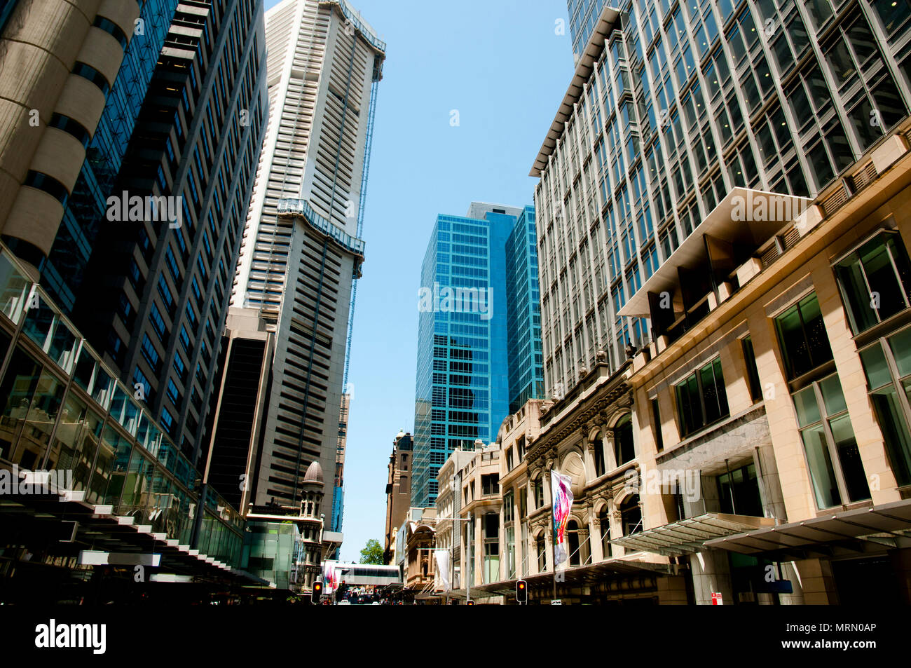 George Street - Sydney - Australia Stock Photo