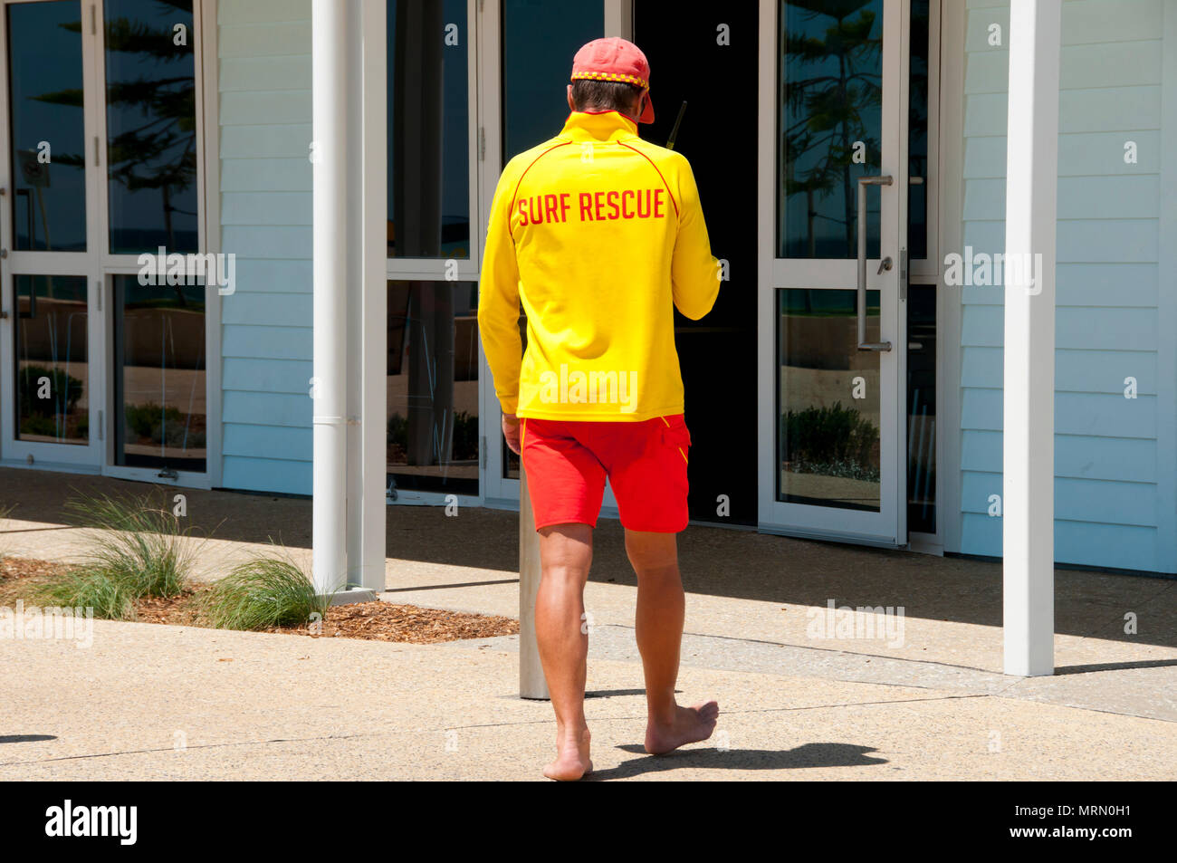 Surf Rescue Lifeguard Stock Photo
