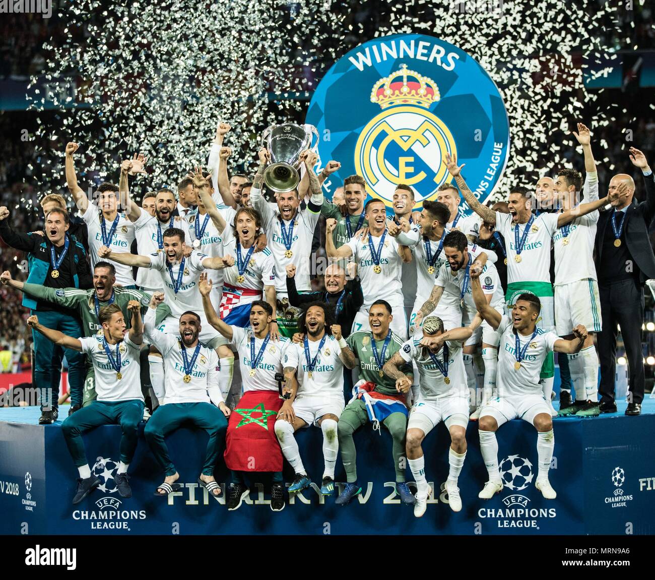Real Madrid Champions League Final 2018 High Resolution Stock Photography  and Images - Alamy