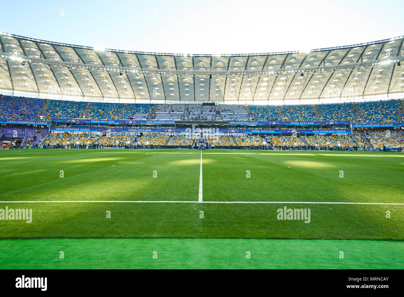 UEFA Champions League Finale, Soccer, Kiev, May 26, 2018 Olympic Stadium  inside REAL MADRID - FC LIVERPOOL