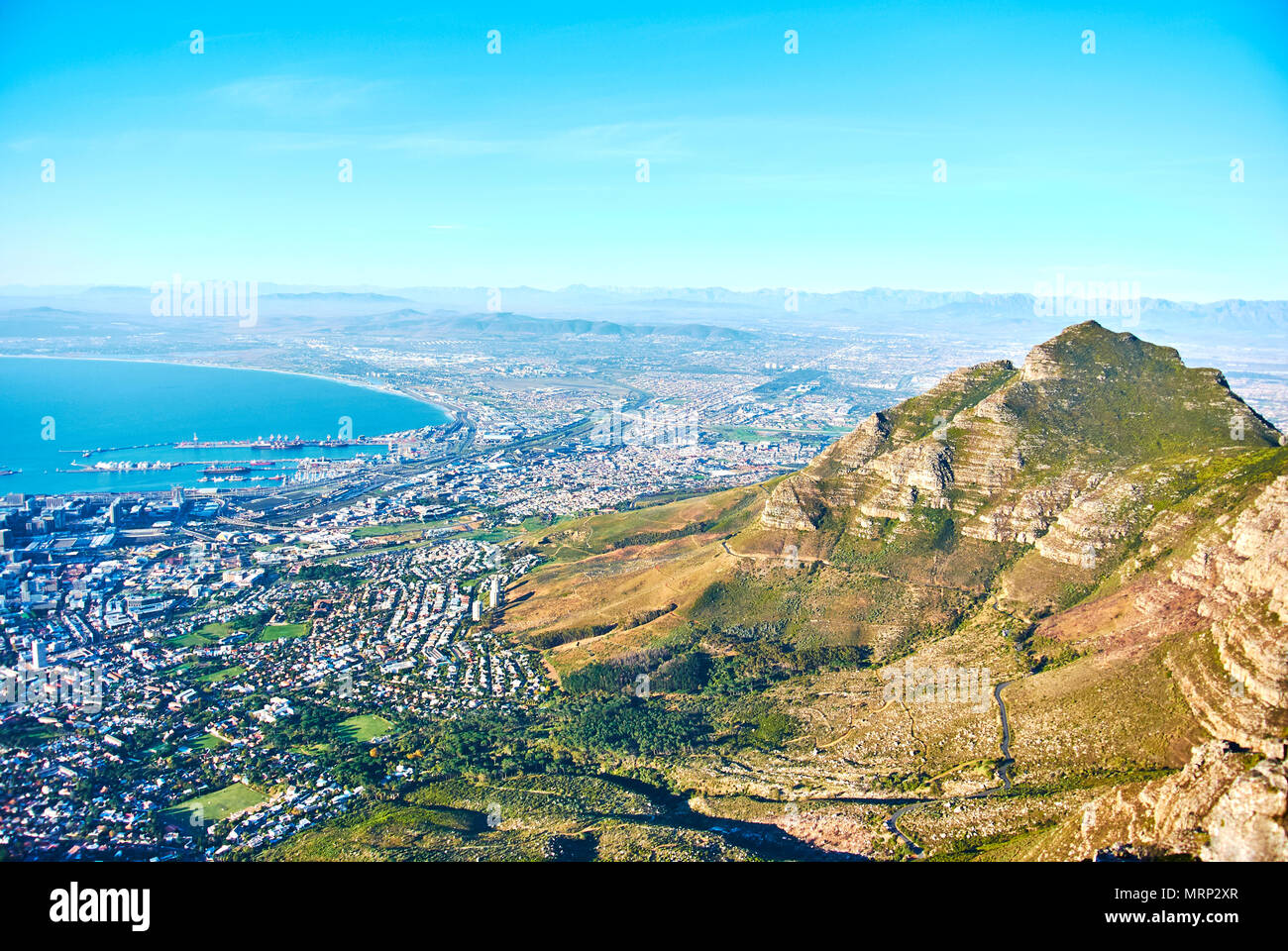 Table Mountain National Park, previously known as the Cape Peninsula National Park, is a national park in Cape Town, South Africa, proclaimed on 29 Ma Stock Photo