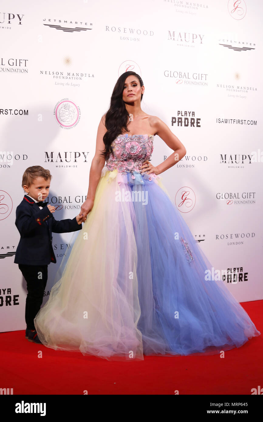 The Nelson Mandela Global Gift Gala - Arrivals Featuring: Caterina