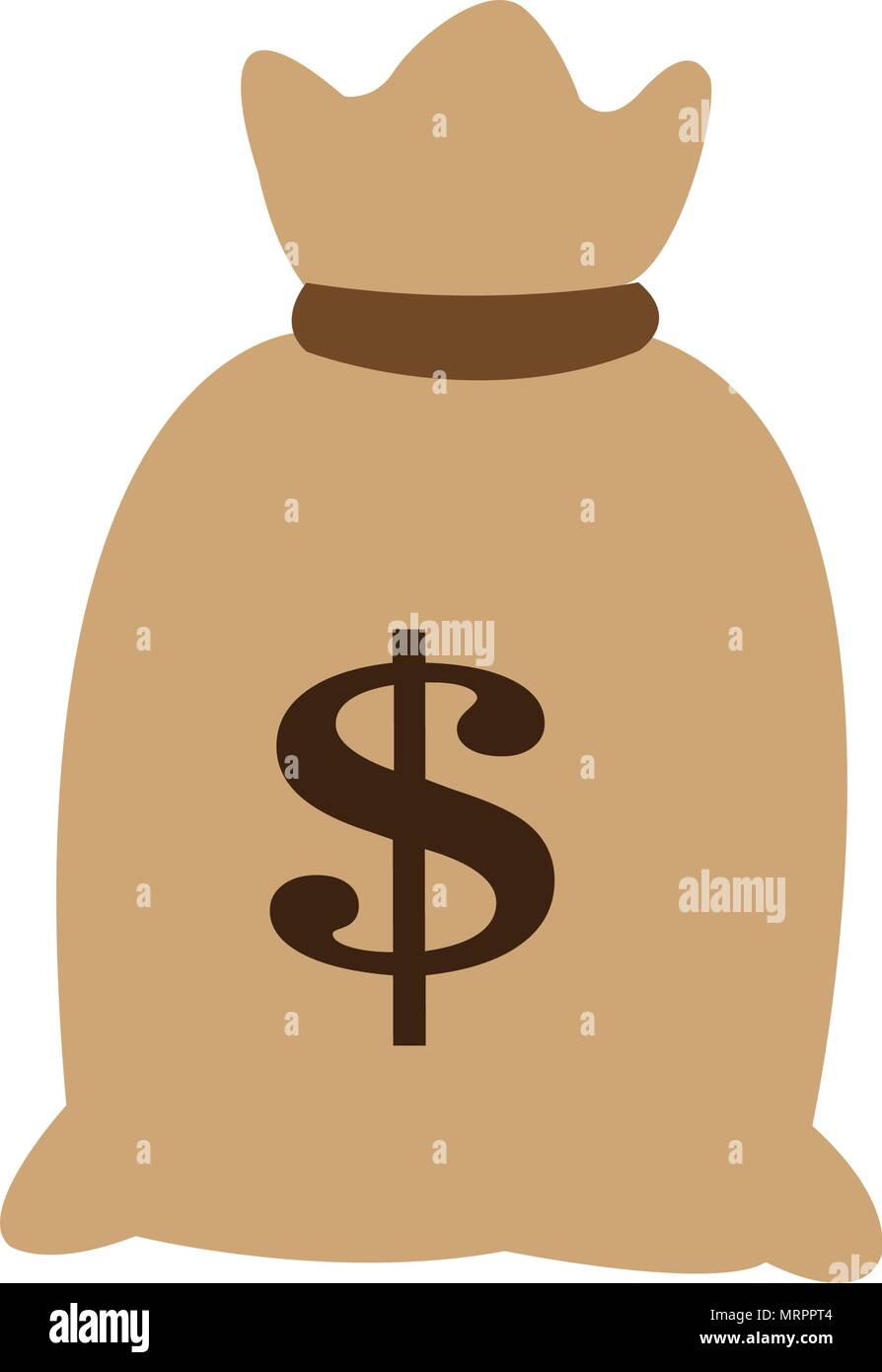 Money bag cartoon Stock Vector Image & Art Alamy