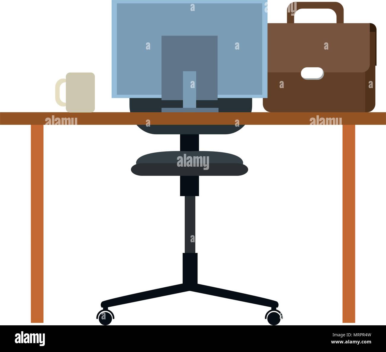 Office elements concept Stock Vector Image & Art Alamy