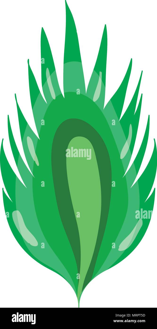 tropical leaf botanic natural plant Stock Vector Image & Art - Alamy