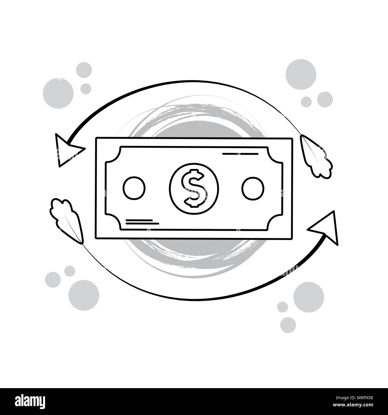 Drawing Money Cut Out Stock Images Pictures Alamy - hand draw money and business cartoons stock image