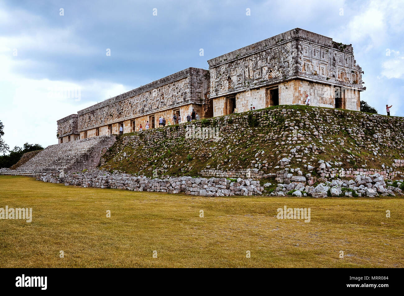 Uxmal mexico governors palace hi-res stock photography and images - Alamy