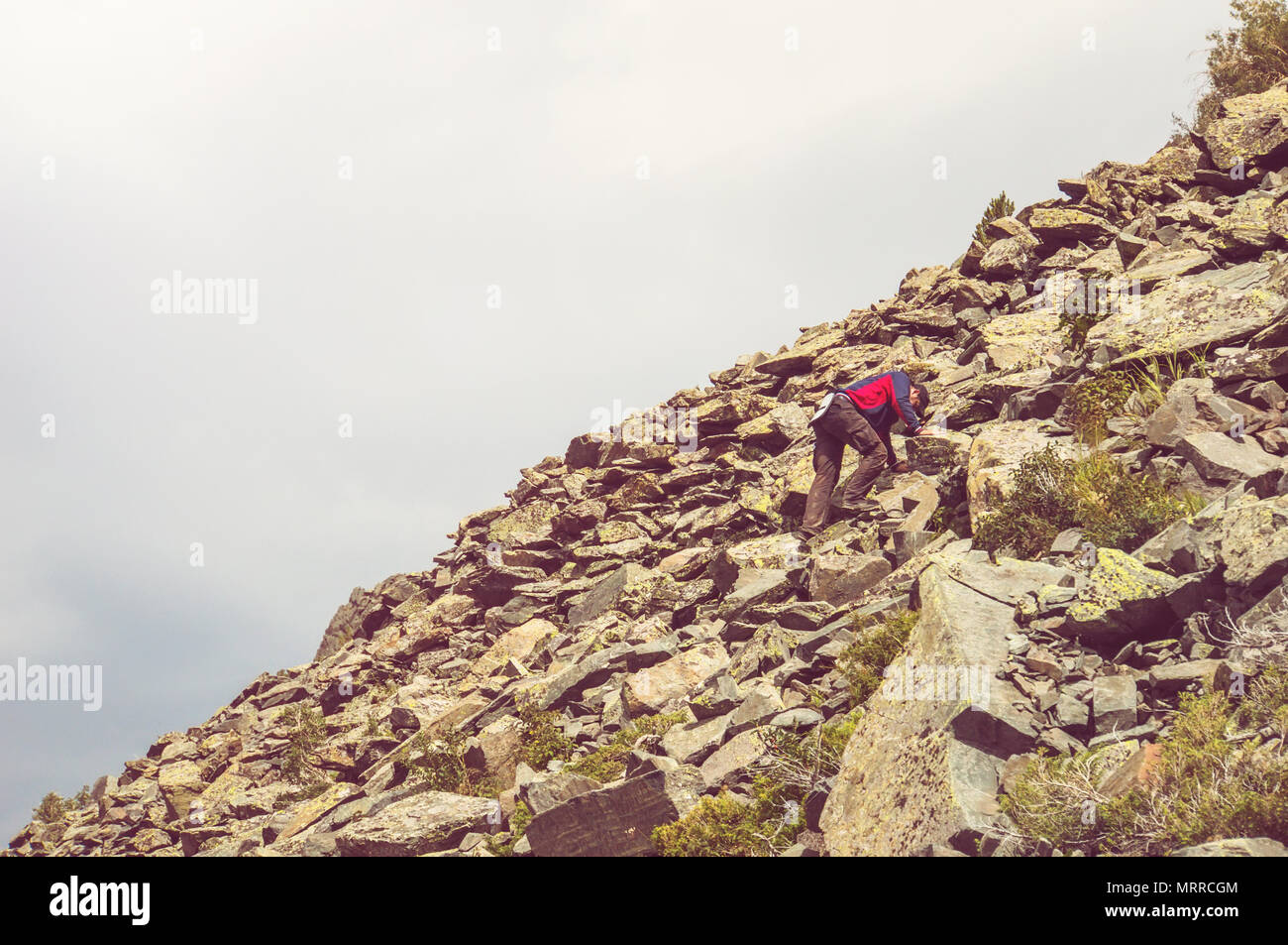 Hiker makes way on hi res stock photography and images Alamy Hiker makes way on hi res stock photography and images Alamy
