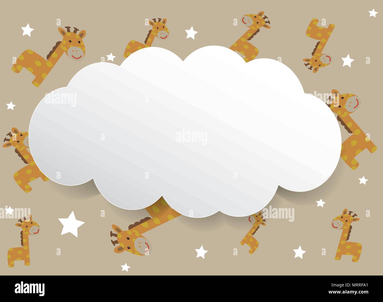 Baby shower card Stock Vector Image & Art - Alamy