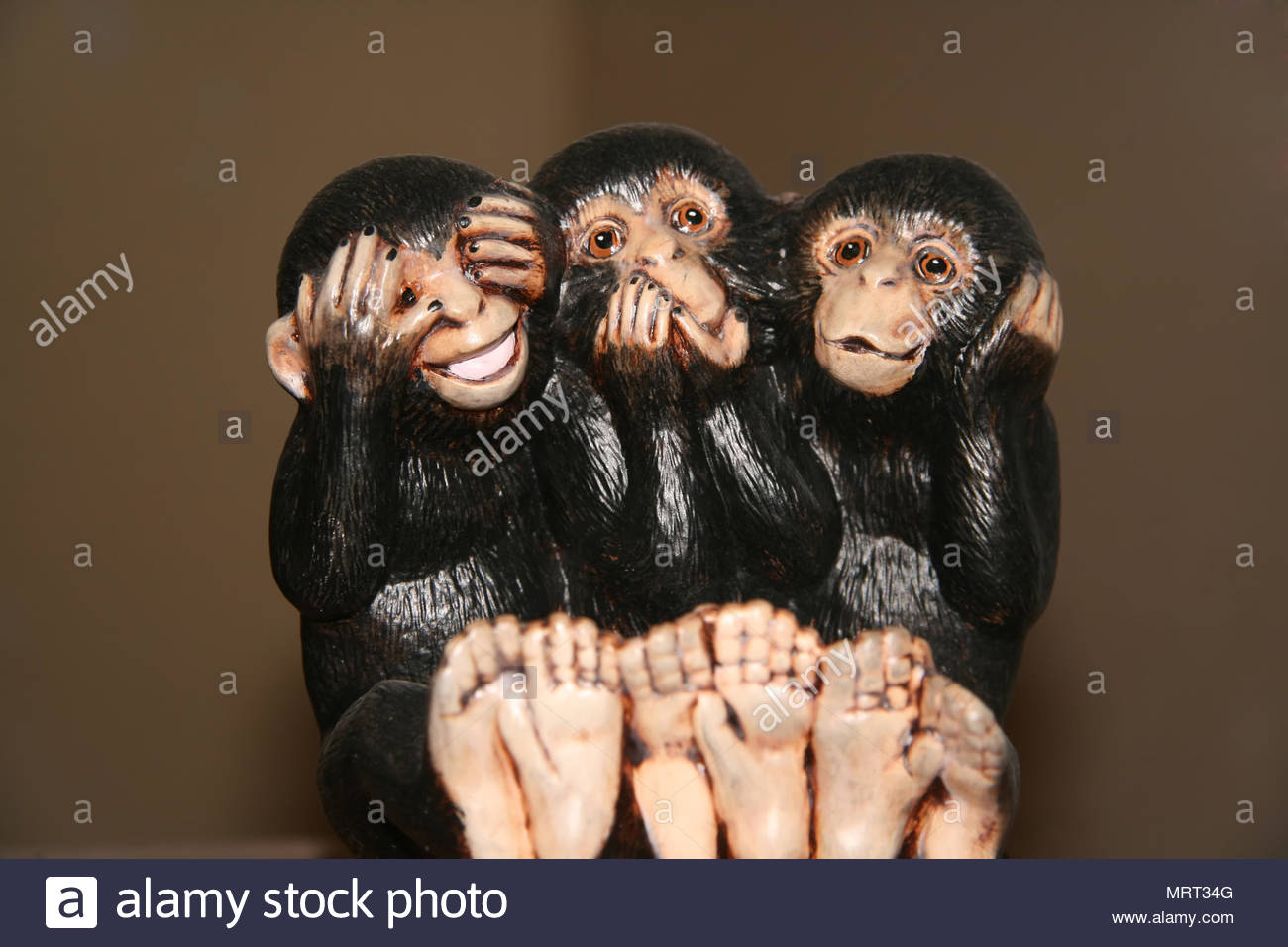 Three Monkeys High Resolution Stock Photography And Images Alamy